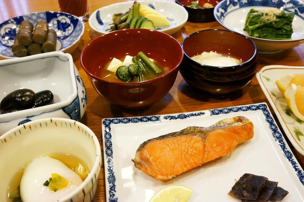 Sumiyosiya Ryokan Nozawaonsen Buitenkant foto